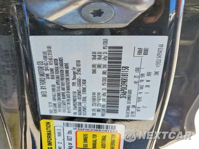 Zdjęcie 12 z 12 samochodu: 2019 FORD FUSION SEL VIN:3FA6P0CD9KR181158 - miniatura