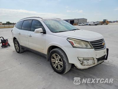 Czwarte zdjęcie samochodu z boku: 2016 CHEVROLET TRAVERSE LT VIN:1GNKRHKD9GJ145207 - miniatura