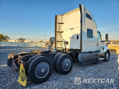 Trzecie zdjęcie samochodu z tyłu: 2022 INTERNATIONAL LT625 SEMI TRUCK VIN:3HSDZAPR8NN598345 - miniatura