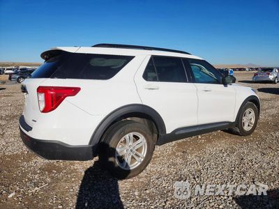 Trzecie zdjęcie samochodu z tyłu: 2023 FORD EXPLORER XLT VIN:1FMSK8DH2PGB17559 - miniatura