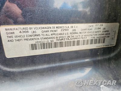 Zdjęcie 13 z 13 samochodu: 2010 VOLKSWAGEN JETTA SE VIN:3VWRZ7AJ2AM007833 - miniatura