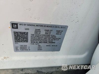 Zdjęcie 13 z 13 samochodu: 2021 GMC TERRAIN SLE VIN:3GKALMEV9ML350845 - miniatura