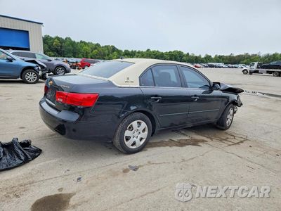 Trzecie zdjęcie samochodu z tyłu: 2010 HYUNDAI SONATA GLS VIN:5NPET4AC5AH608467 - miniatura
