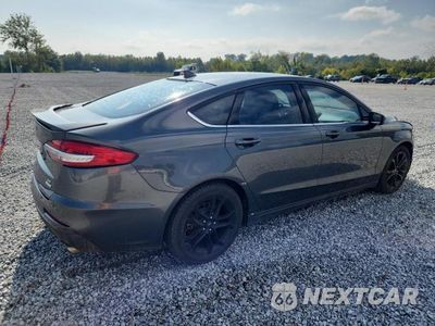 Trzecie zdjęcie samochodu z tyłu: 2019 FORD FUSION SE VIN:3FA6P0HD5KR193493 - miniatura