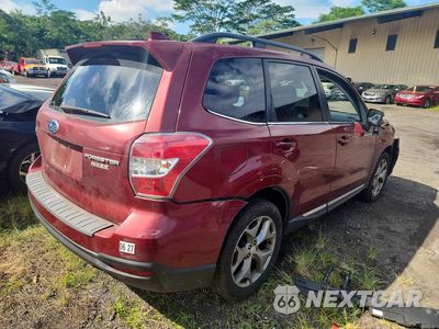 Trzecie zdjęcie samochodu z tyłu: 2016 SUBARU FORESTER VIN:JF2SJAXC1GH556097 - miniatura
