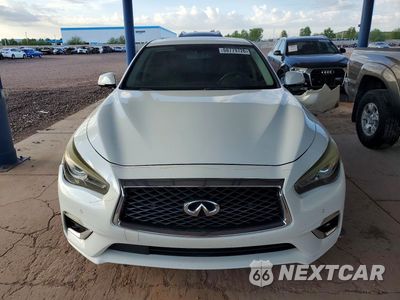 Piąte zdjęcie samochodu w środku: 2018 INFINITI Q50 3.0T LUXE VIN:JN1EV7AP0JM352911 - miniatura