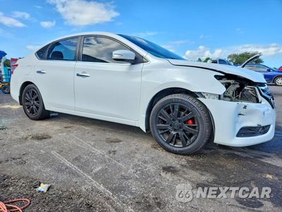 Czwarte zdjęcie samochodu z boku: 2015 NISSAN SENTRA SL VIN:3N1AB7AP6FY346347 - miniatura
