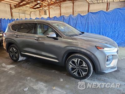 Czwarte zdjęcie samochodu z boku: 2019 HYUNDAI SANTA FE LIMITED 2.0T VIN:5NMS5CAA3KH104181 - miniatura