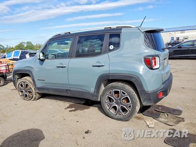 Drugie zdjęcie samochodu z przodu: 2017 JEEP RENEGADE LIMITED VIN:ZACCJBDB2HPE54192 - miniatura