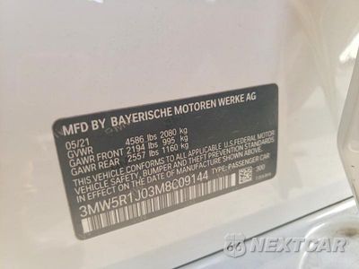 Zdjęcie 12 z 12 samochodu: 2021 BMW 330I VIN:3MW5R1J03M8C09144 - miniatura