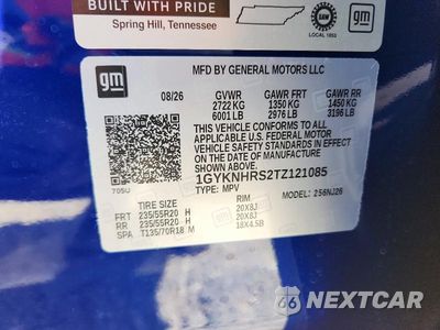 Zdjęcie 14 z 14 samochodu: 2026 CADILLAC XT5 SPORT VIN:1GYKNHRS2TZ121085 - miniatura