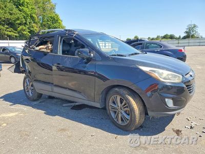 Czwarte zdjęcie samochodu z boku: 2015 HYUNDAI TUCSON SE VIN:KM8JUCAG7FU082019 - miniatura