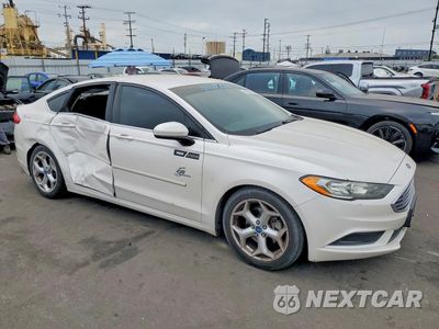 Czwarte zdjęcie samochodu z boku: 2017 FORD FUSION SE VIN:3FA6P0HD1HR299626 - miniatura