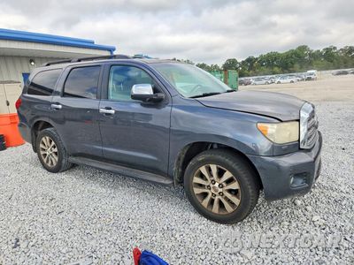 Czwarte zdjęcie samochodu z boku: 2011 TOYOTA SEQUOIA LIMITED VIN:5TDKY5G17BS035941 - miniatura