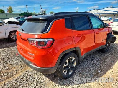 Drugie zdjęcie samochodu z przodu: 2018 JEEP COMPASS TRAILHAWK VIN:3C4NJDDB0JT130452 - miniatura