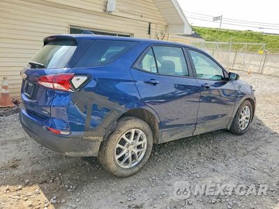 Trzecie zdjęcie samochodu z tyłu: 2022 CHEVROLET EQUINOX LS VIN:3GNAXSEV5NS230950 - miniatura