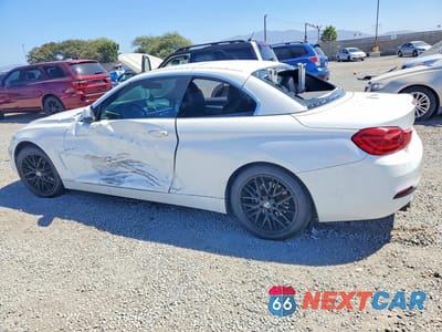 Drugie zdjęcie samochodu z przodu: 2018 BMW 430I VIN:WBA4Z1C5XJEA31443 - miniatura