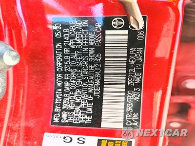Zdjęcie 12 z 12 samochodu: 2021 TOYOTA COROLLA LE VIN:JTDEPMAE8MJ121426 - miniatura