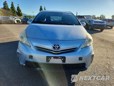 Piąte zdjęcie samochodu w środku: 2012 TOYOTA PRIUS V TWO VIN:JTDZN3EU0C3182694 - miniatura