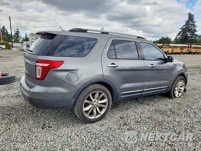 Trzecie zdjęcie samochodu z tyłu: 2013 FORD EXPLORER LIMITED VIN:1FM5K8F8XDGA99642 - miniatura