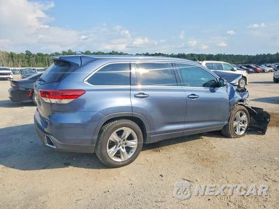 Trzecie zdjęcie samochodu z tyłu: 2019 TOYOTA HIGHLANDER LIMITED VIN:5TDYZRFH1KS345130 - miniatura