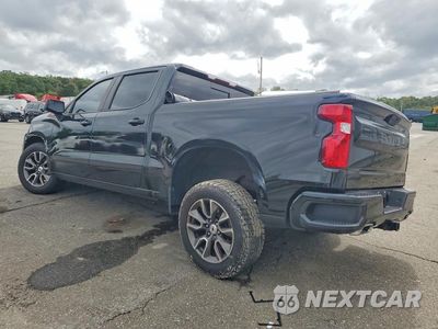 Drugie zdjęcie samochodu z przodu: 2021 CHEVROLET SILVERADO K1500 RST VIN:3GCUYEEDXMG121879 - miniatura