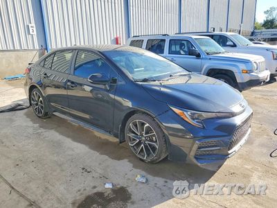 Czwarte zdjęcie samochodu z boku: 2022 TOYOTA COROLLA SE VIN:JTDS4MCE3NJ087518 - miniatura