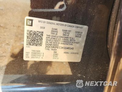 Zdjęcie 13 z 13 samochodu: 2019 CHEVROLET SILVERADO LD K1500 LT VIN:2GCVKPEC3K1140143 - miniatura