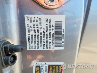Zdjęcie 14 z 14 samochodu: 2017 HONDA CR-V EX VIN:7FARW1H51HE000344 - miniatura