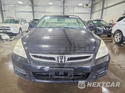 Piąte zdjęcie samochodu w środku: 2007 HONDA ACCORD EX VIN:1HGCM66567A047630 - miniatura