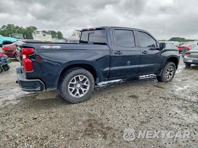 Trzecie zdjęcie samochodu z tyłu: 2022 CHEVROLET SILVERADO LTD K1500 RST VIN:1GCUYEED9NZ131417 - miniatura