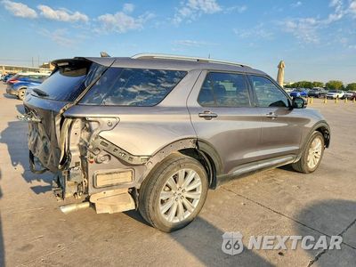 Trzecie zdjęcie samochodu z tyłu: 2022 FORD EXPLORER LIMITED VIN:1FMSK7FH5NGA82648 - miniatura