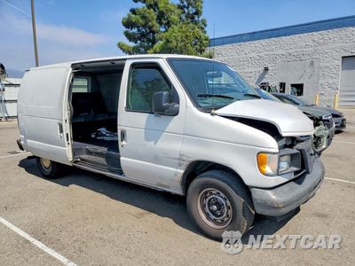 Czwarte zdjęcie samochodu z boku: 2003 FORD ECONOLINE E150 VAN VIN:1FTRE14W23HA35996 - miniatura