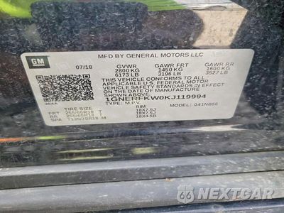 Zdjęcie 13 z 13 samochodu: 2019 CHEVROLET TRAVERSE LS VIN:1GNERFKW0KJ119994 - miniatura