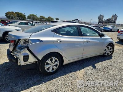 Trzecie zdjęcie samochodu z tyłu: 2016 HYUNDAI ELANTRA SE VIN:5NPDH4AE6GH706303 - miniatura