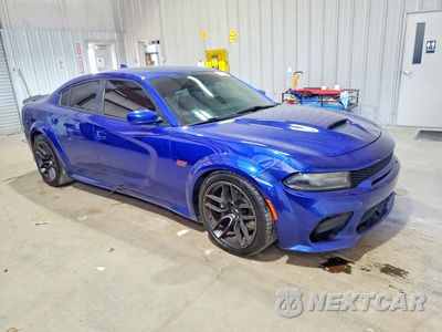 Czwarte zdjęcie samochodu z boku: 2020 DODGE CHARGER SCAT PACK VIN:2C3CDXGJ3LH192530 - miniatura