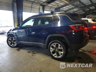 Drugie zdjęcie samochodu z przodu: 2019 JEEP COMPASS LIMITED VIN:3C4NJDCB1KT656902 - miniatura