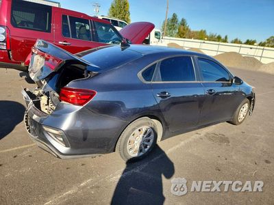 Trzecie zdjęcie samochodu z tyłu: 2020 KIA FORTE FE VIN:3KPF24AD2LE228543 - miniatura