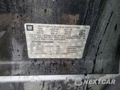 Zdjęcie 13 z 13 samochodu: 2018 CHEVROLET EQUINOX LT VIN:2GNAXSEV5J6224820 - miniatura
