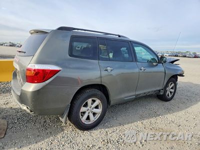 Trzecie zdjęcie samochodu z tyłu: 2008 TOYOTA HIGHLANDER BASE VIN:JTEES41A682021929 - miniatura