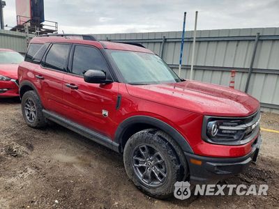 Czwarte zdjęcie samochodu z boku: 2021 FORD BRONCO SPORT BIG BEND VIN:3FMCR9B63MRB37637 - miniatura
