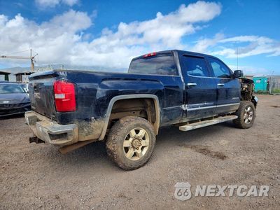 Trzecie zdjęcie samochodu z tyłu: 2015 GMC SIERRA K2500 SLT VIN:1GT12ZEGXFF659752 - miniatura