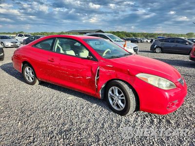 Czwarte zdjęcie samochodu z boku: 2008 TOYOTA CAMRY SOLARA SLE VIN:4T1CE30P88U765163 - miniatura