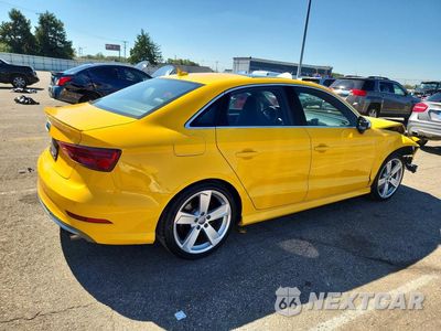 Trzecie zdjęcie samochodu z tyłu: 2017 AUDI S3 PREMIUM PLUS VIN:WAUB1GFF7H1035275 - miniatura
