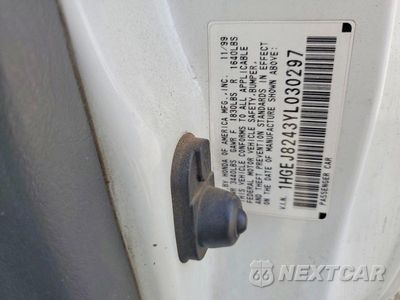 Zdjęcie 12 z 12 samochodu: 2000 HONDA CIVIC EX VIN:1HGEJ8243YL030297 - miniatura