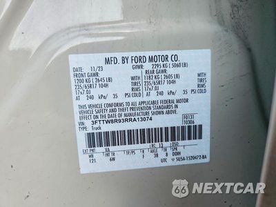 Zdjęcie 12 z 12 samochodu: 2024 FORD MAVERICK LARIAT TREMOR VIN:3FTTW8R93RRA13074 - miniatura