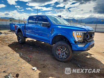 Czwarte zdjęcie samochodu z boku: 2021 FORD F150 SUPERCREW VIN:1FTFW1E51MFA61864 - miniatura