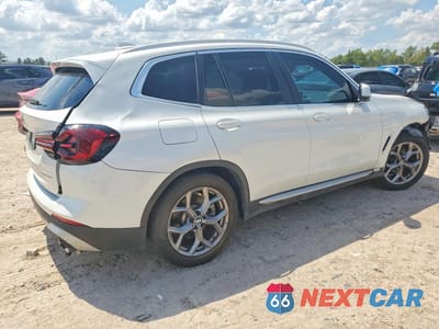 Trzecie zdjęcie samochodu z tyłu: 2024 BMW X3 SDRIVE30I VIN:5UX43DP02R9W89858 - miniatura