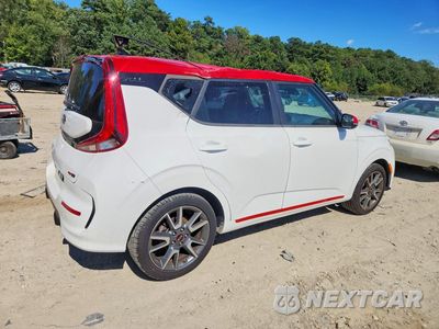 Trzecie zdjęcie samochodu z tyłu: 2020 KIA SOUL GT LINE VIN:KNDJ63AU6L7064271 - miniatura