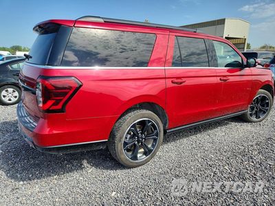 Trzecie zdjęcie samochodu z tyłu: 2022 FORD EXPEDITION MAX LIMITED VIN:1FMJK2AT4NEA40185 - miniatura